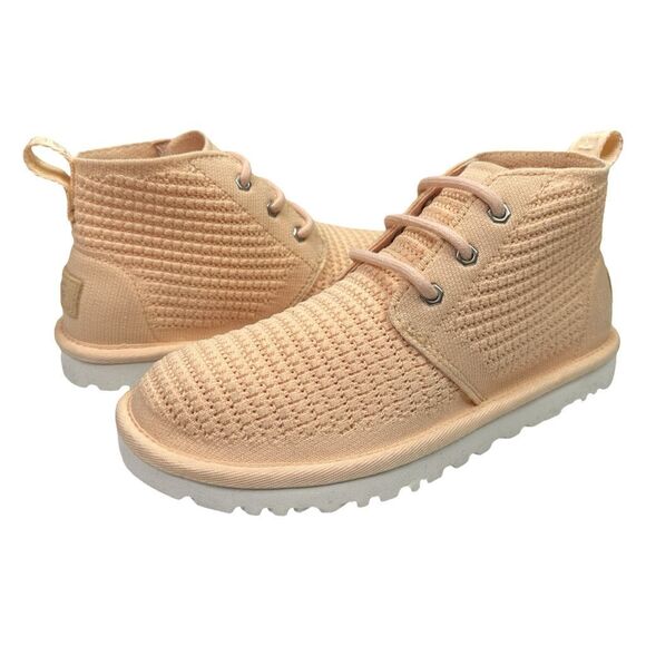 UGG Neumel Breeze Peach Fuzz Booties - Size 7 - Picture 4 of 9